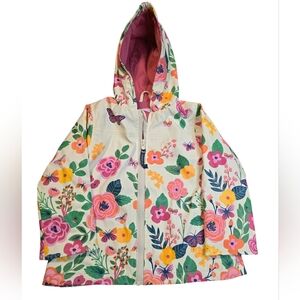 Stephen Joseph Flower Rain Jacket 2T Great Condition